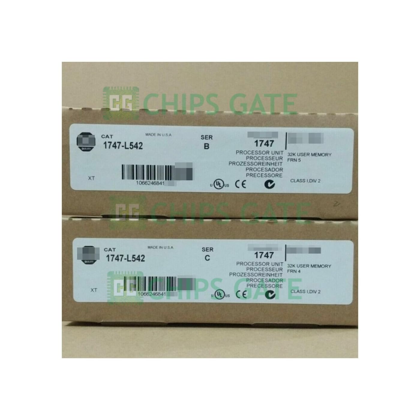 New Factory Sealed 1747-L542 SER SLC 5/04 CPU Processor Unit 1747L542