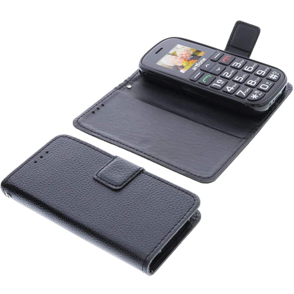 Housse Téléphone Senior JIUNINE - Étui Oxford Avec Clip Ceinture - Compatible TOKVIA T201, Doro 2404, Etc.