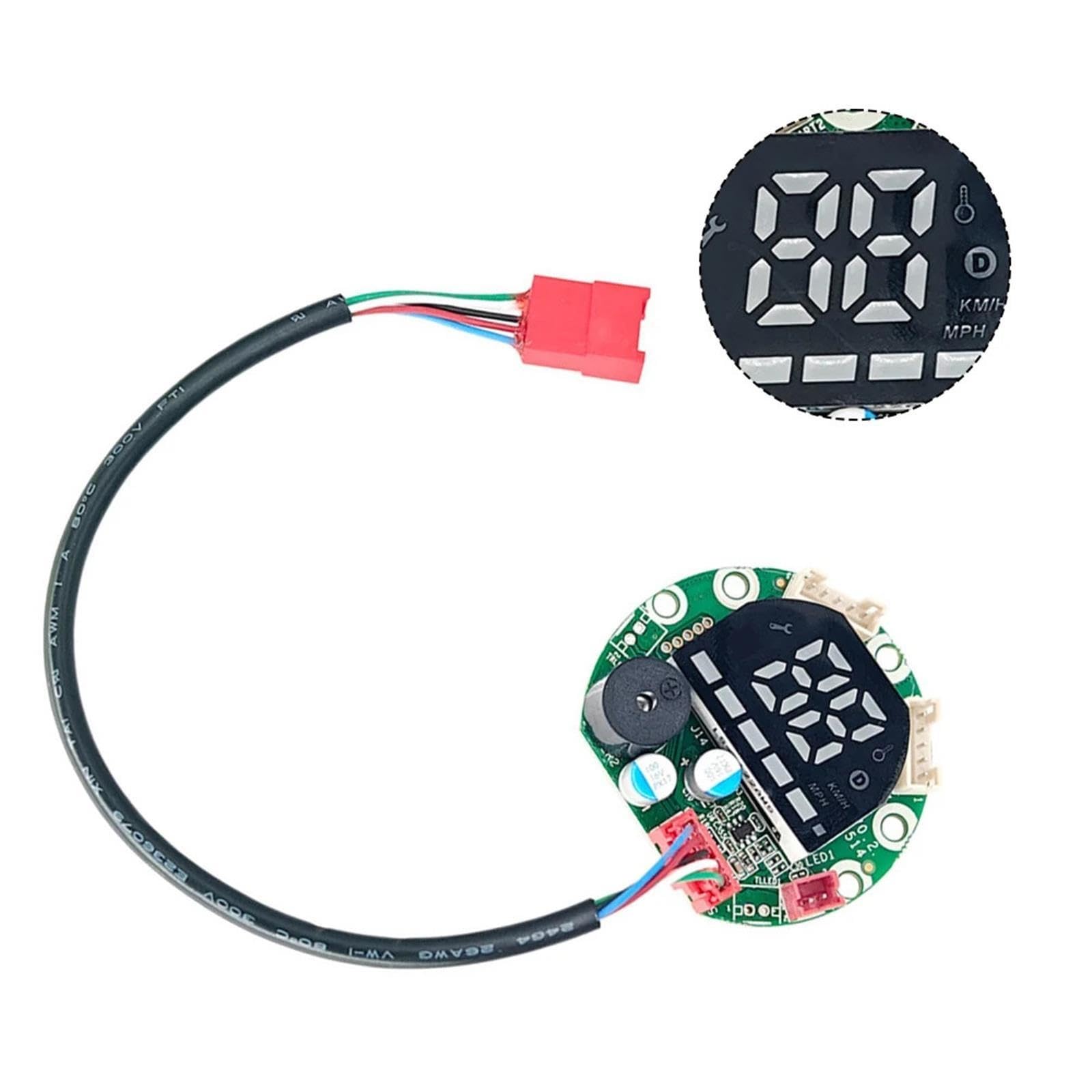 48V Elektrische Roller Instrument Panel Platine Dashboard Display Gauge for HX for X8 Aluminium Tragen Beständig Ersatz