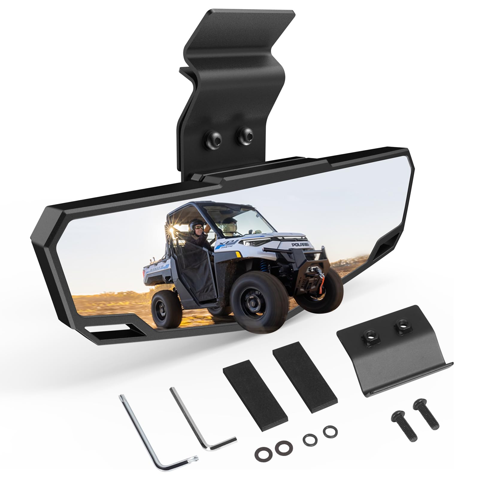 Amazon.com: Esploratori UTV Mirror,Special Process Rearview Mirror