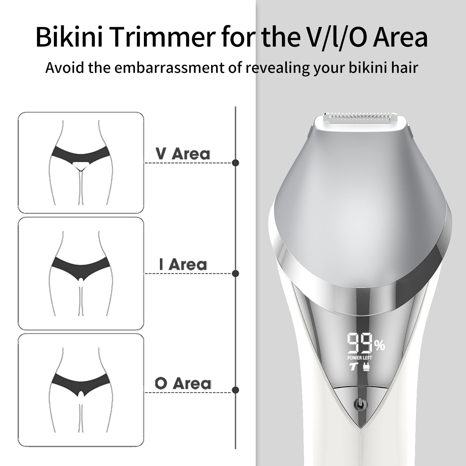 Qreeyx Epilierer für Frauen, 7 in 1 Epilierer Haarentfernung für Frauen, Rasierer, Bikini, Gesichtsrasierer, Gesichtsbürste, Gesichtsmassage und Körperpeeling, IPX7 Wasserdicht Schmerzlos Lady Shaver