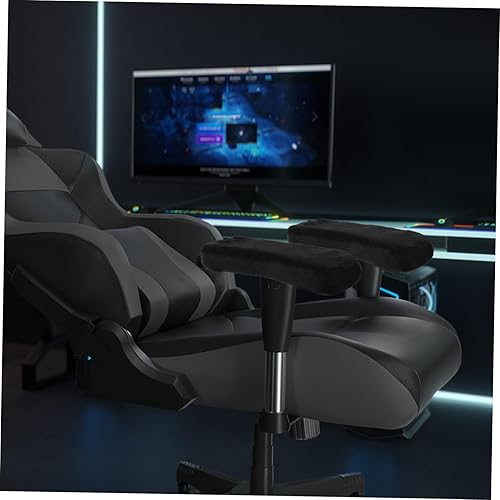 Miniatura 8 de TEHAUX 6 almohadillas para reposabrazos de asiento, transpirable, codo, cubo de pañales de laboratorio secreto, cojín flexible para reposabrazos