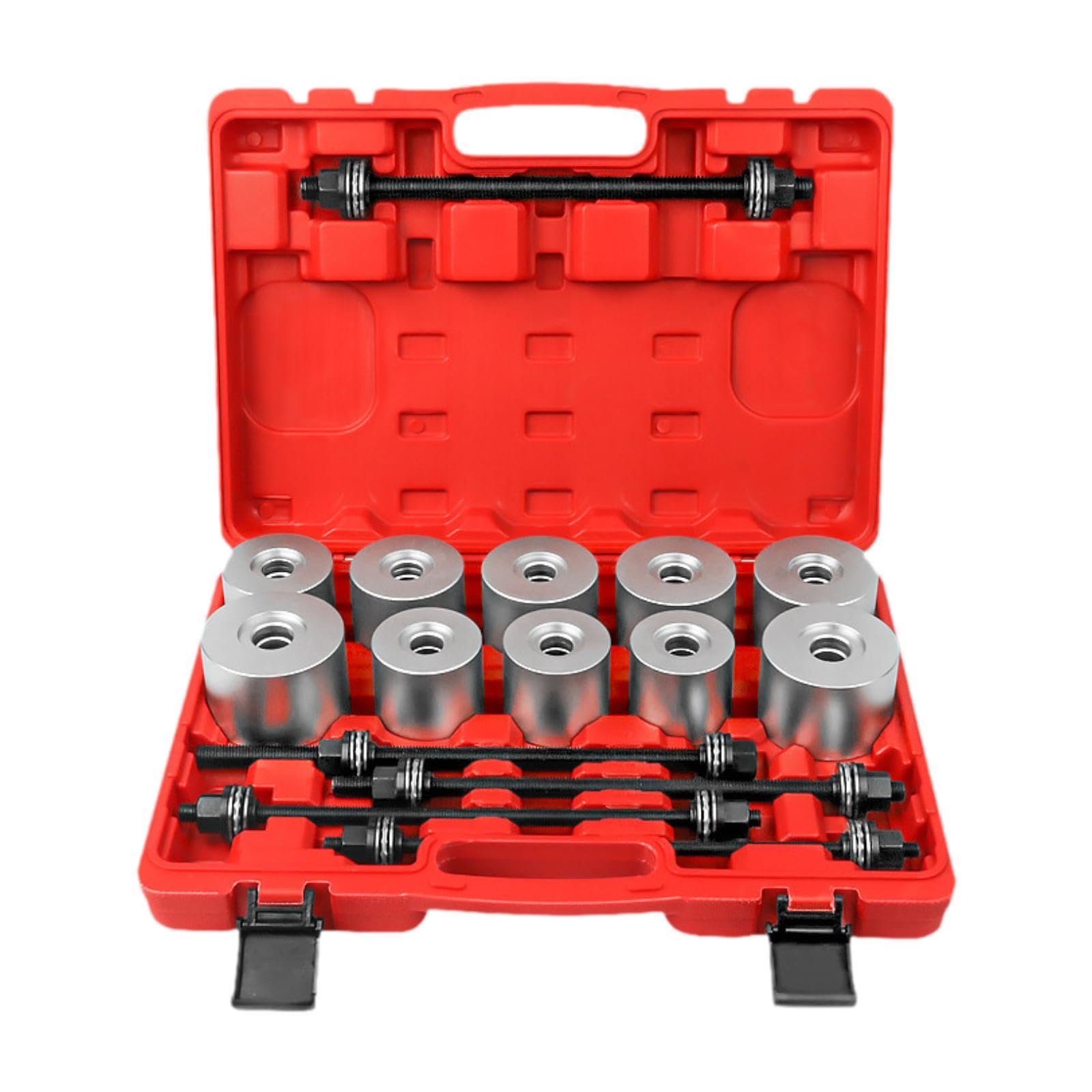 MagiDeal Press and Pull Sleeve Kit, Steel Convenient Bushing Press Kit for Vehicles Hgv