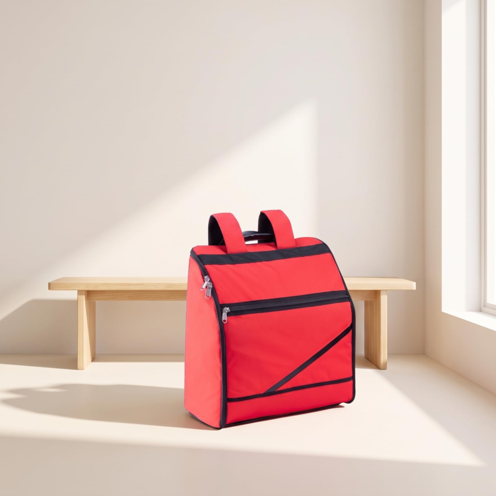 Borsa da Trasporto Imbottita Custodia Antiurto Zaino per Musicisti, Studenti di Musica, Concerti, 96 Bassi