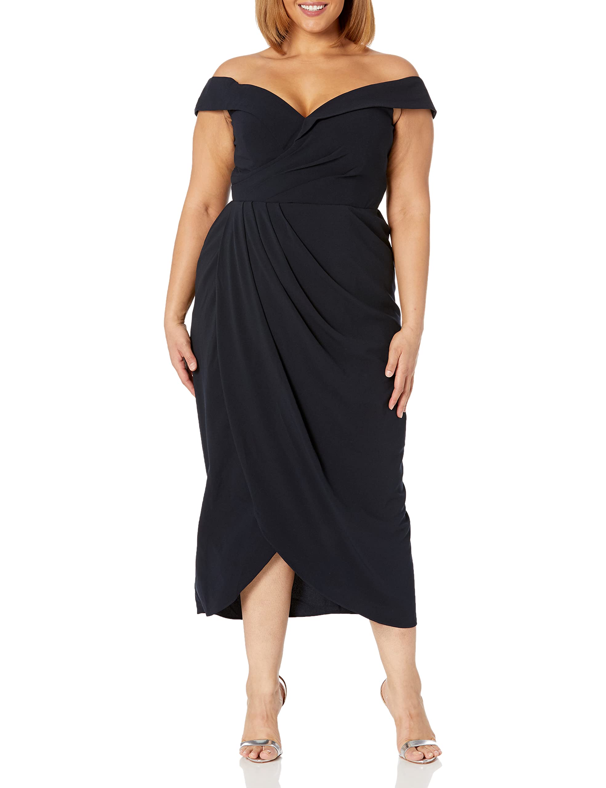 City Chic Women's Apparel Women's City Chic Plus Size Dress Ripple Love Ff