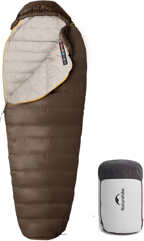 Amazon.co.jp: Naturehike 公式 マミー型 寝袋 650FP ダウン シュラフ