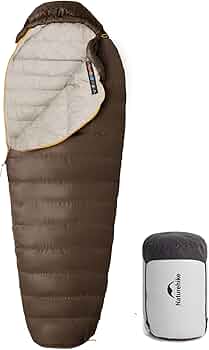 Amazon.co.jp: Naturehike 公式 マミー型 寝袋 650FP ダウン シュラフ