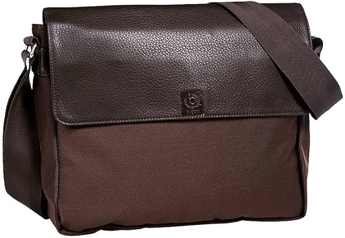Bugatti Basel - Bolsa tipo mensajero (talla única, marrón)