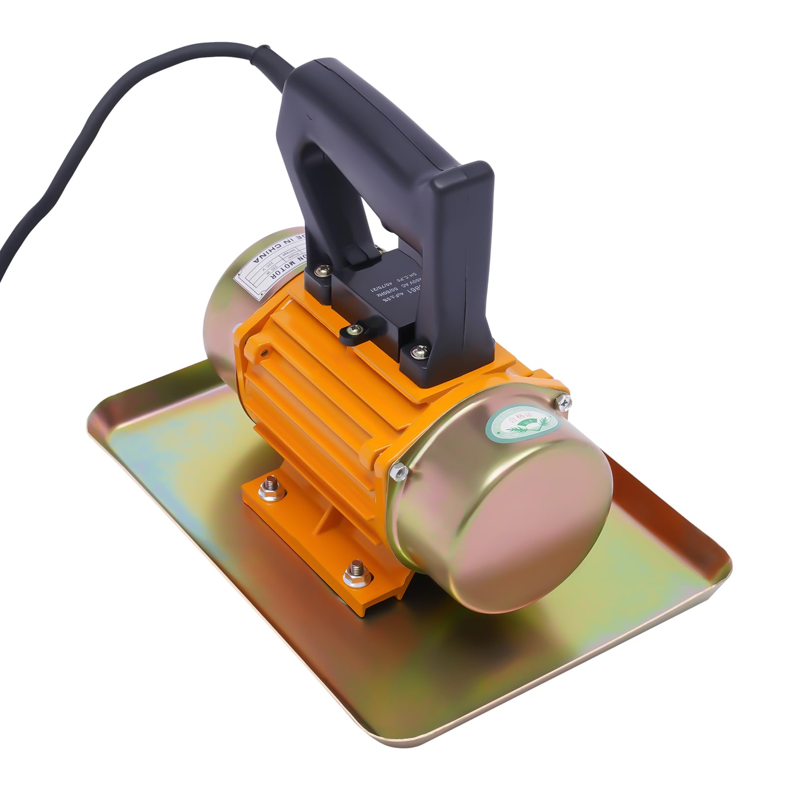 Motore a vibrazione per calcestruzzo, 250 W, 200 kg, motore elettrico per calcestruzzo, 3500 giri/min, motore monofase, per la costruzione di strade, la costruzione di ponti, la diga