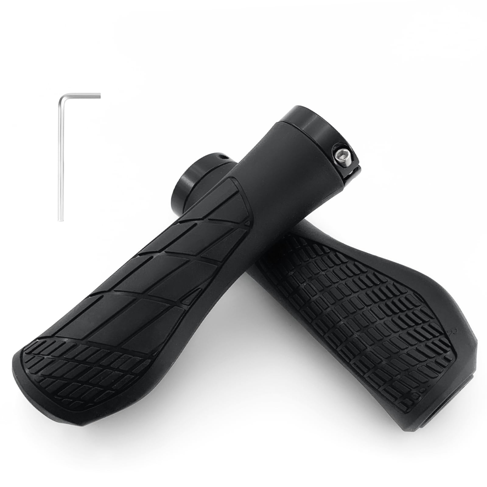 Impugnature per Manubrio Bici,Manopole Bici 22mm,Impugnatura per Bicicletta,Manopole Impugnature Bicicletta per MTB BMX Scooter Biciclette Elettrica