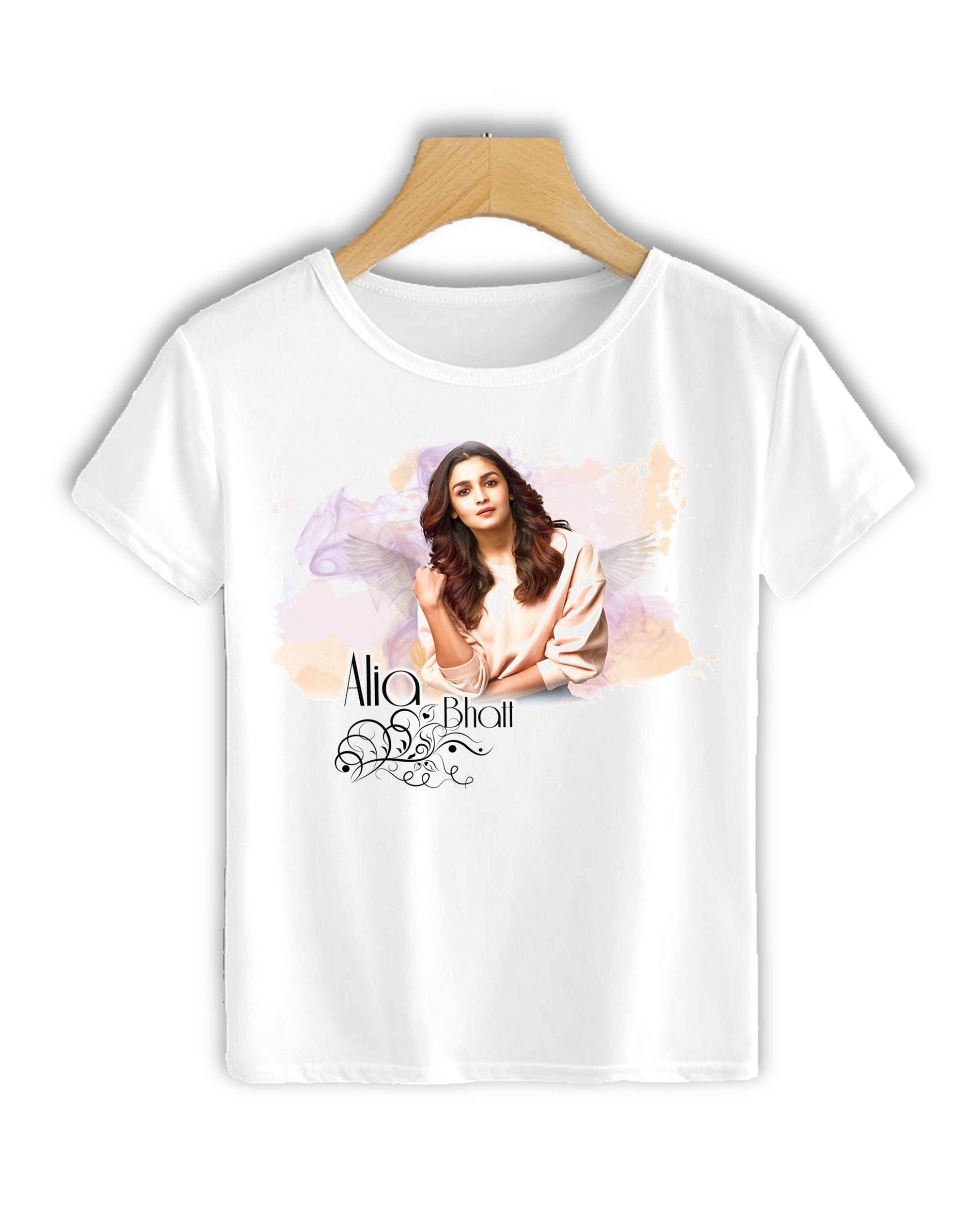 GenericAlia Bhatt Tshirt, Bollywood Tshirt,Hindi Tshirt, Ranbir Kapoor Tshirt, Actress Tshirt,Heroine tshirt-T21