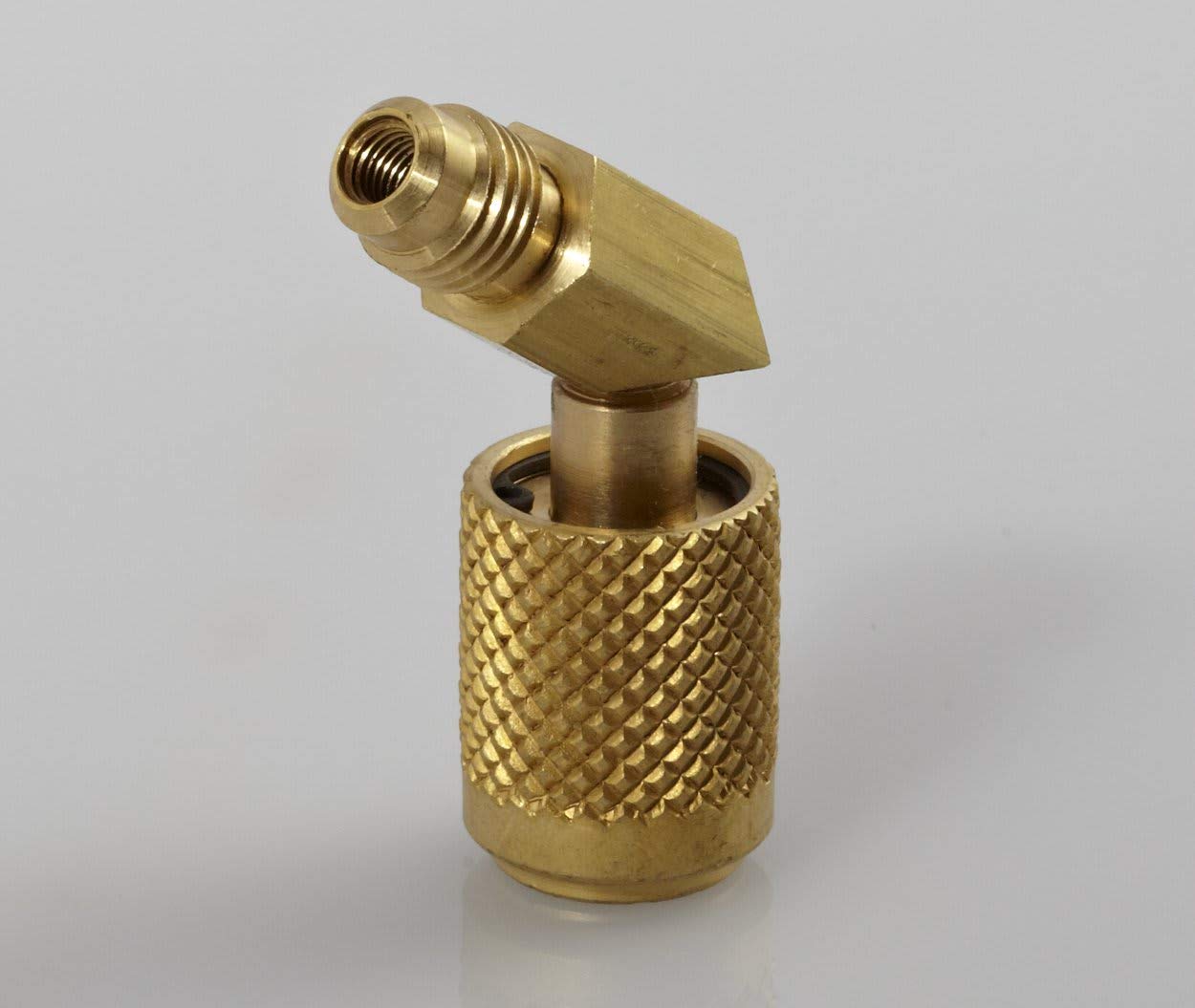 Adaptador de cable CPS AB45-45 evita fugas en conexiones de gas con rosca 1/4 SAE FM QC a M