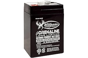WILDGAME INNOVATIONS 6V Edrenaline Rechargeable Battery for Game Feeders