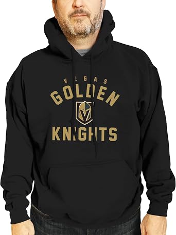Wright & Ditson Adult NHL Gameday Hooded Sweatshirt - Officially Licensed - Fleece Hockey Pullover - Unisex Hoodie