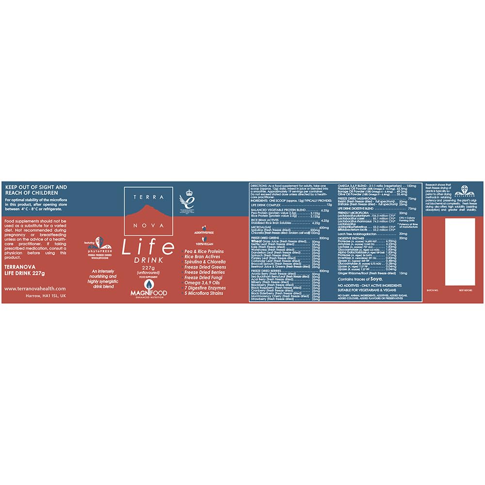Terra Nova Magnifood Life Drink 227 g