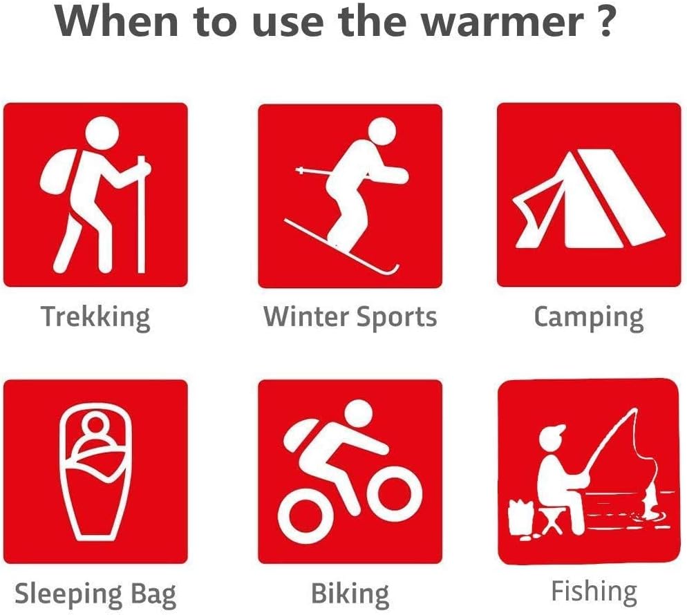 Hand & Body Warmers - Up to 16 Hours of Heat, Super Long Lasting -for Body, Hands & Toes - Odorless Hot Hand Warmer (40)