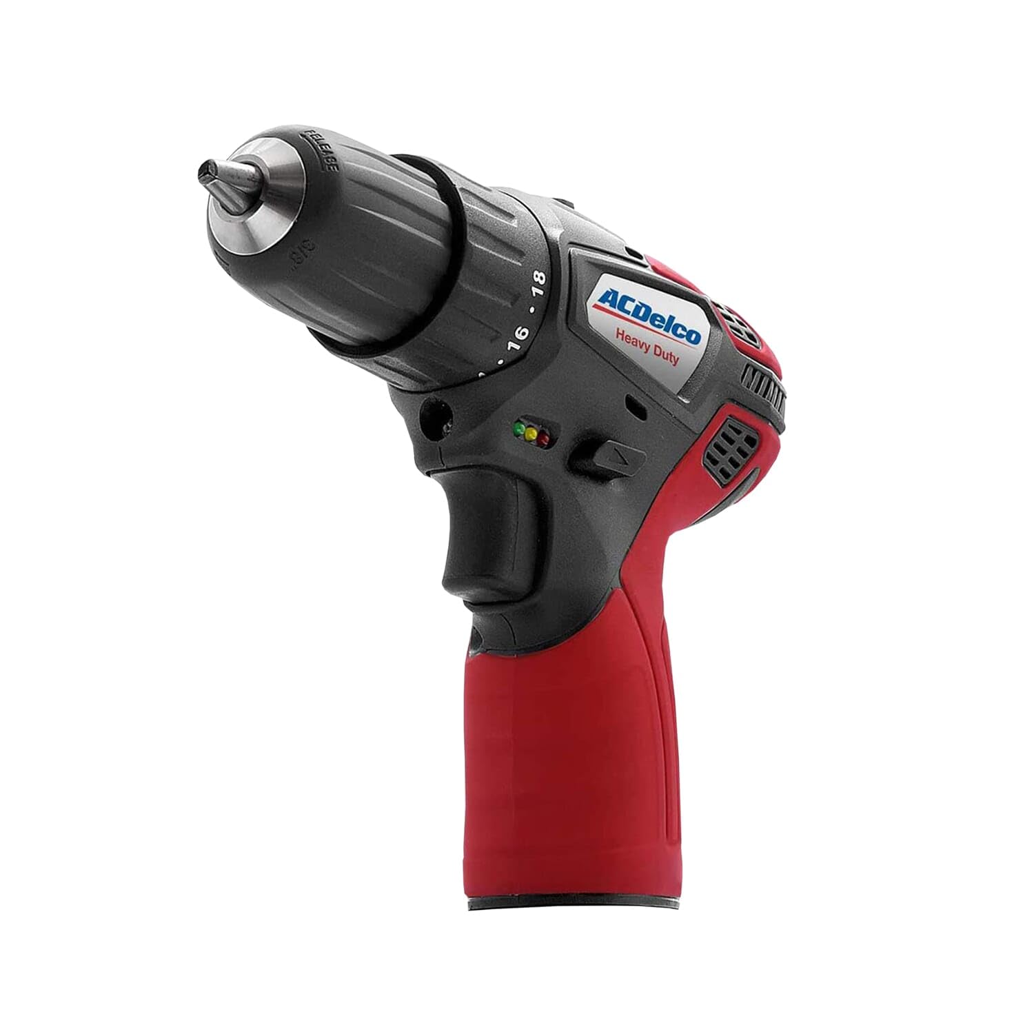 Acdelco Black Ard12119 G12 Lithium-Ion 12V (10.8V) 3/8” Compact Cordless Drill Driver Electric Power Tool Kit - Tool Only (Bare Tool)