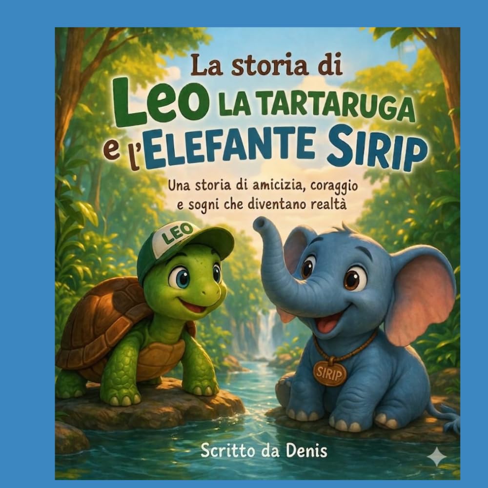 La storia di Leo tartaruga e l'elefante Sirip