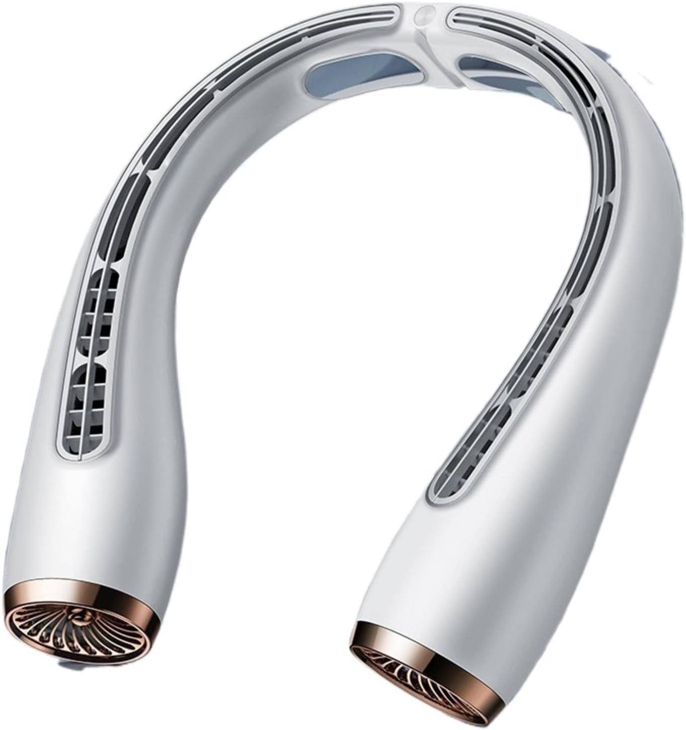 JUZELY Hanging neck fan USB rechargeable portable lazy hanging neck fan