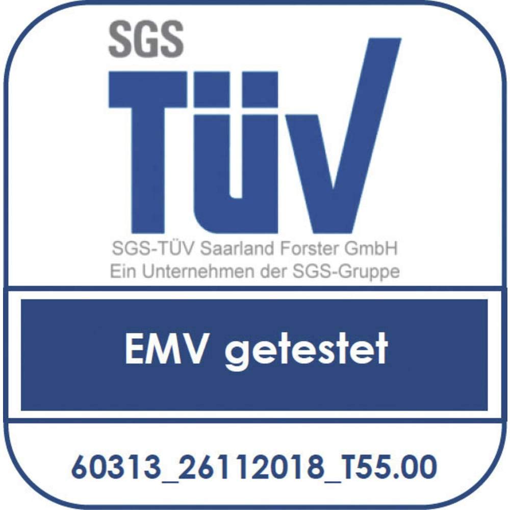 EHMANN 5500x0000 T55.00 Universaldimmer Professional mit ISO-Gate Technologie, Unterputz-Drehdimmer, Dimmprinzip frei wählbar, Leistung: LED 3-160W, 7-400W/VA, inkl. Schalterprogramm-Adapter