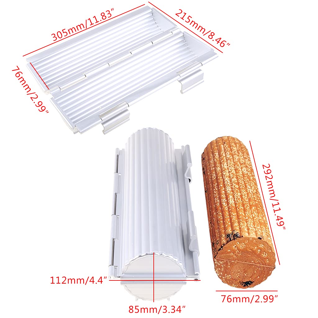 Brotbackformen, antihaftbeschichtet, aus Metall, Küchenutensilien, Backutensilien, aus Aluminium, für Brot, Teig, Gegrillte Kuchen