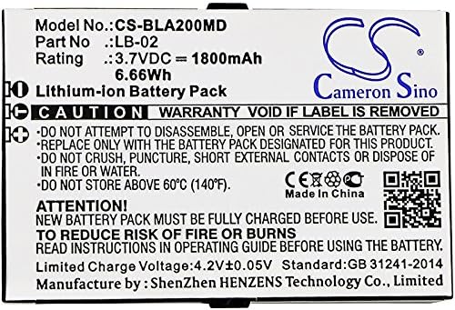 Gmmhhs Bolate A2、A3、A4、A5、A6、A8、Q5、P/N用交換用バッテリー:12-100-0001、LB-02