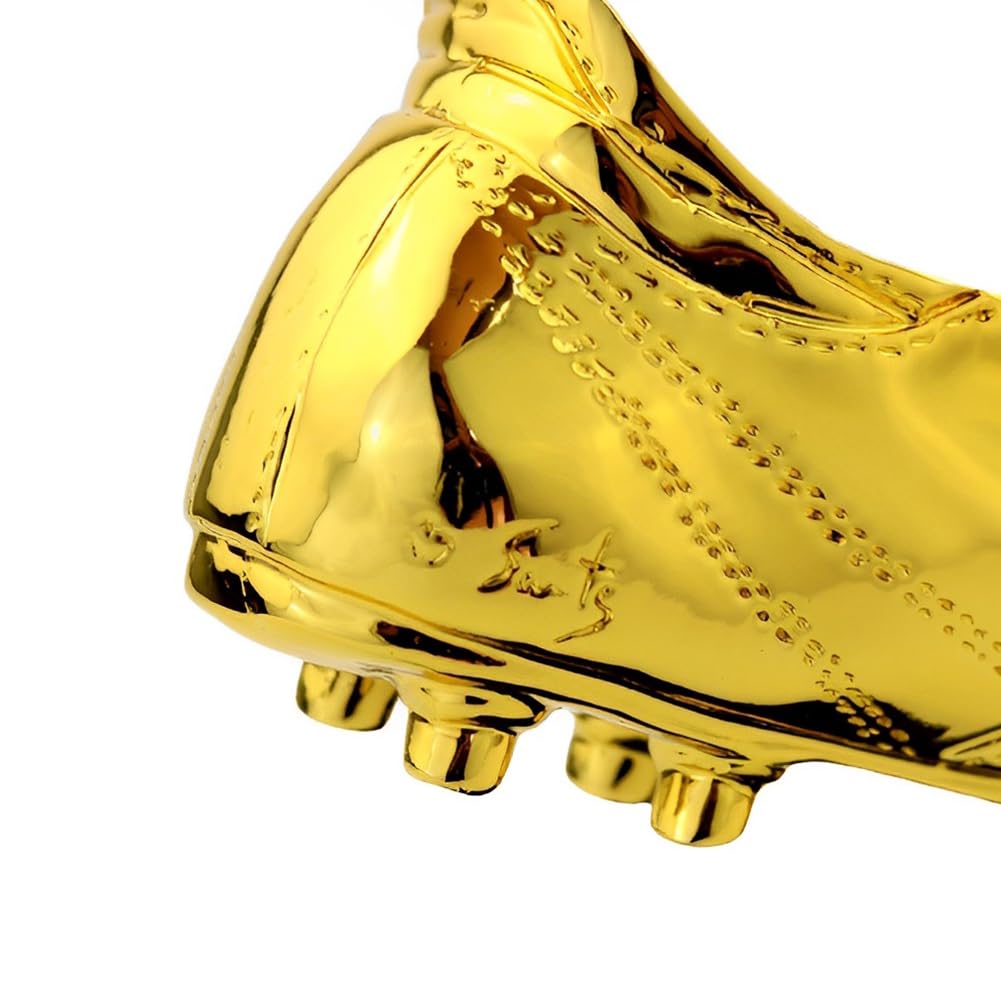 Trofeo Botas de Oro Replica Trofeos Copa Del Mundo Bota de Oro Premio Mejor Tirador Resina