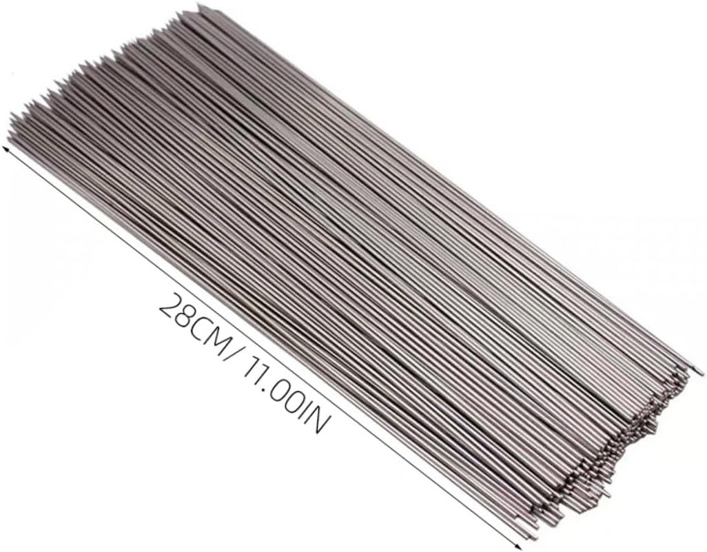 100Pcs Stainless Steel Barbecue Skewers Thickened Silver Outdoor Grill Sticks for Kebabs Portable Reusable Polished Surface Heat-resistant Cooking Tools