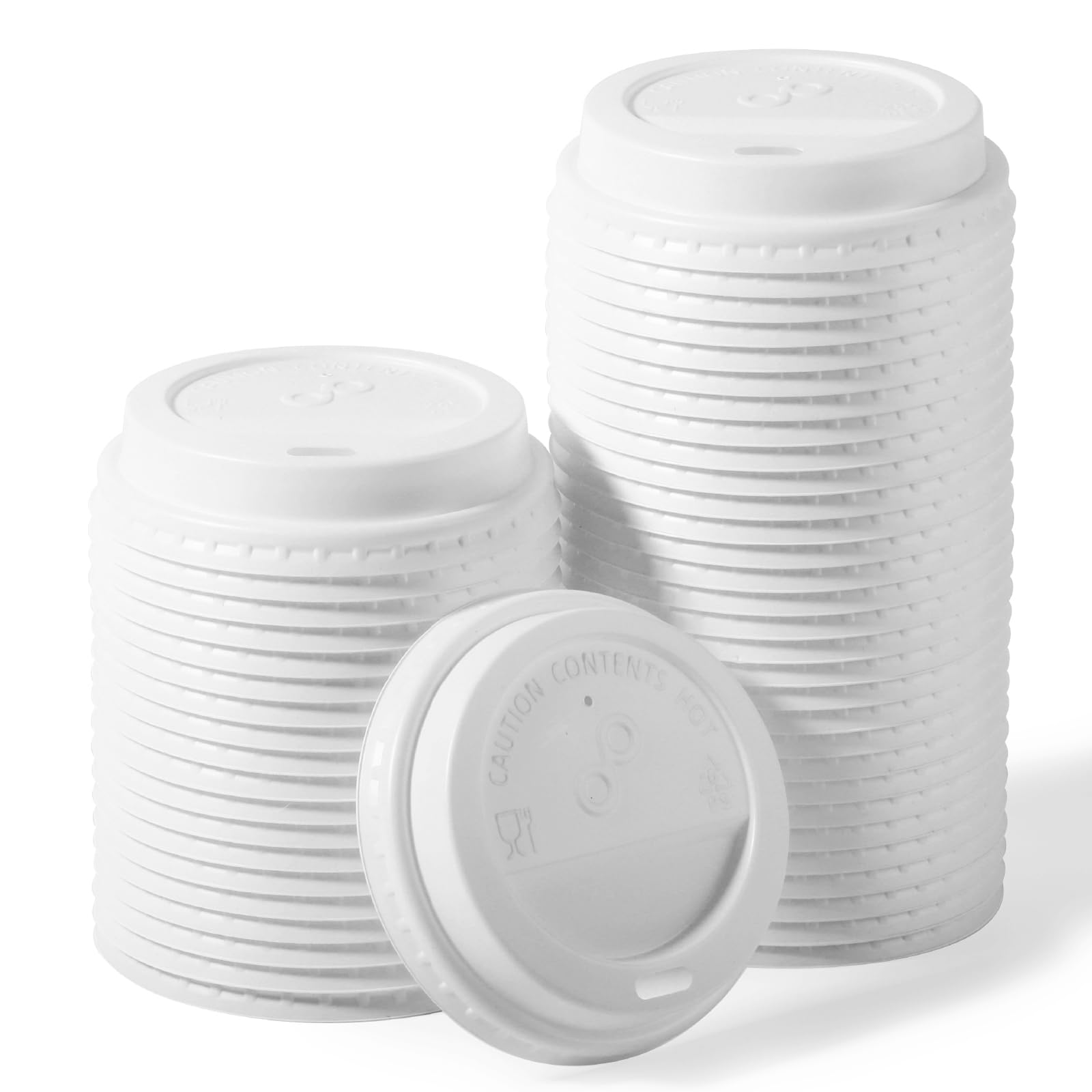 Aazon.co: 500 Packs 3.5" Coffee Cup Lids Disposable Cup Lids Plastic
