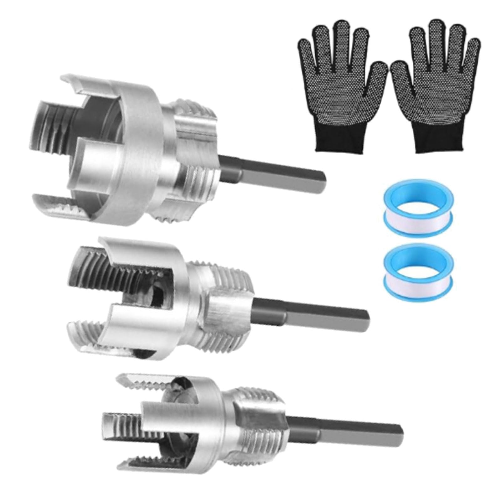 Gtylf Strength Carbon Steel Metal Pipe Threading Tool With Internal External Pvc Pipes Threader For Household Plumbing High Hardness Mixture Pipe Cutter
