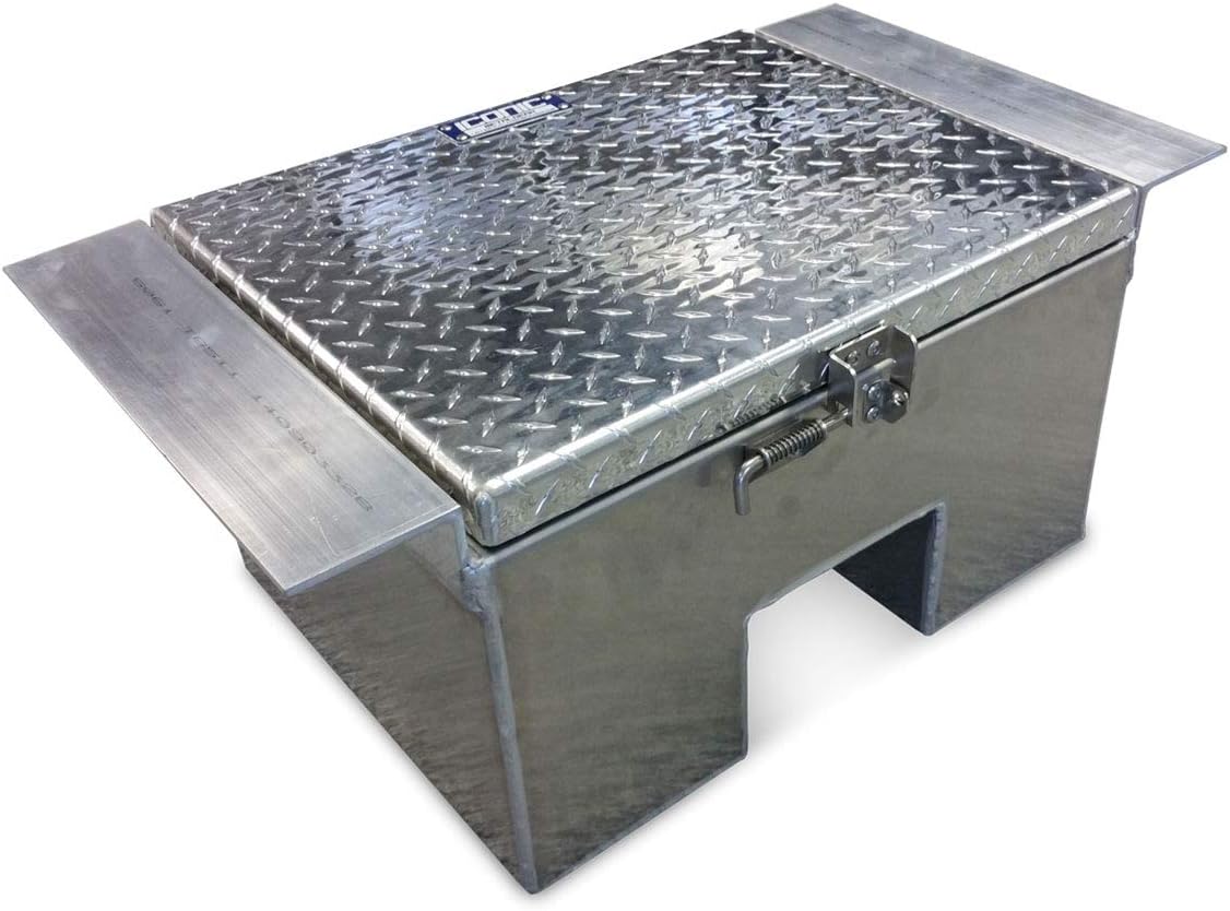 1802 Aluminum In-Frame storage box -18"W x 13"H x 23"D