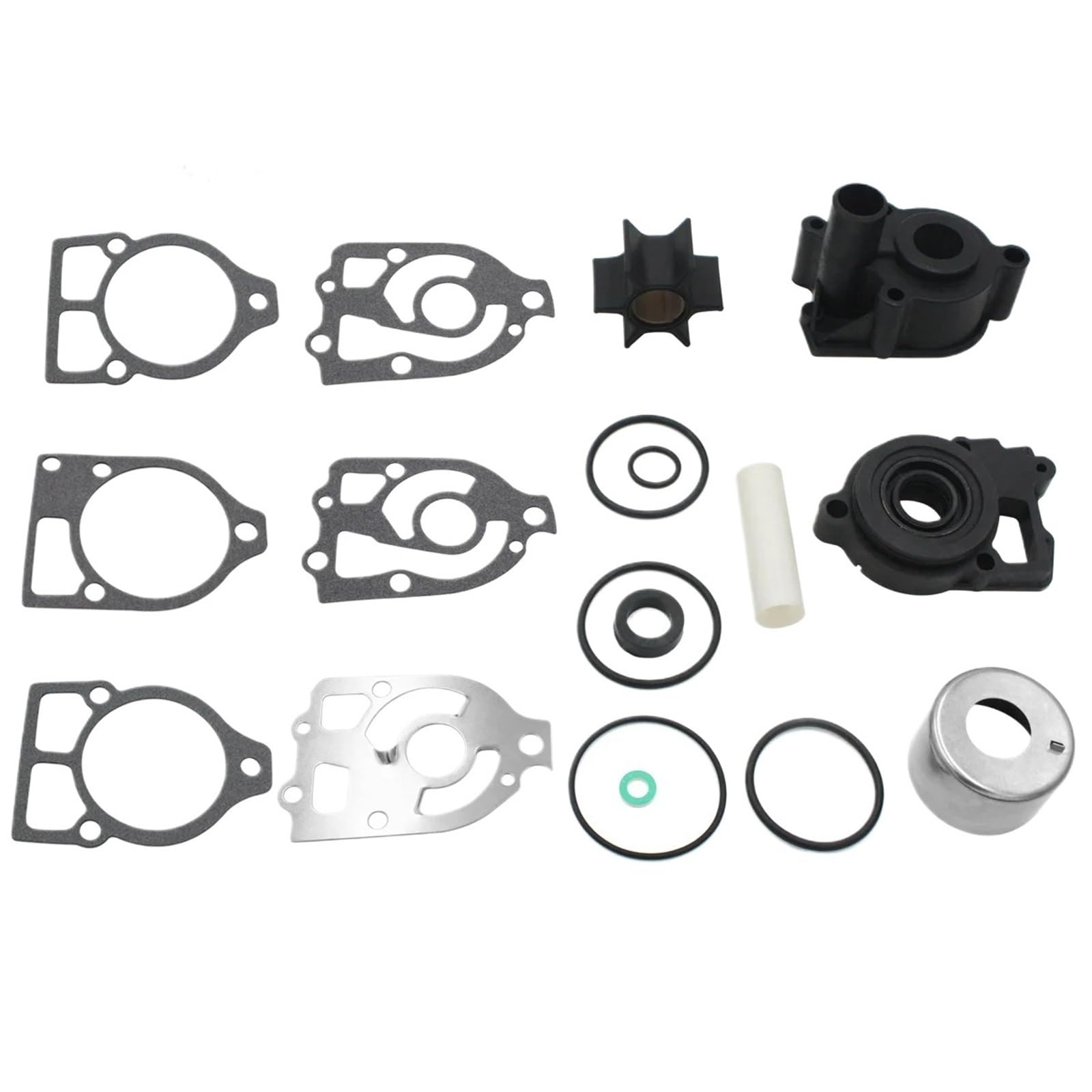 46-96148A8 Kit di riparazione girante pompa acqua con alloggiamento/base for motore fuoribordo Mercury V6 150-225 HP 46-42579A4 46-44292A3