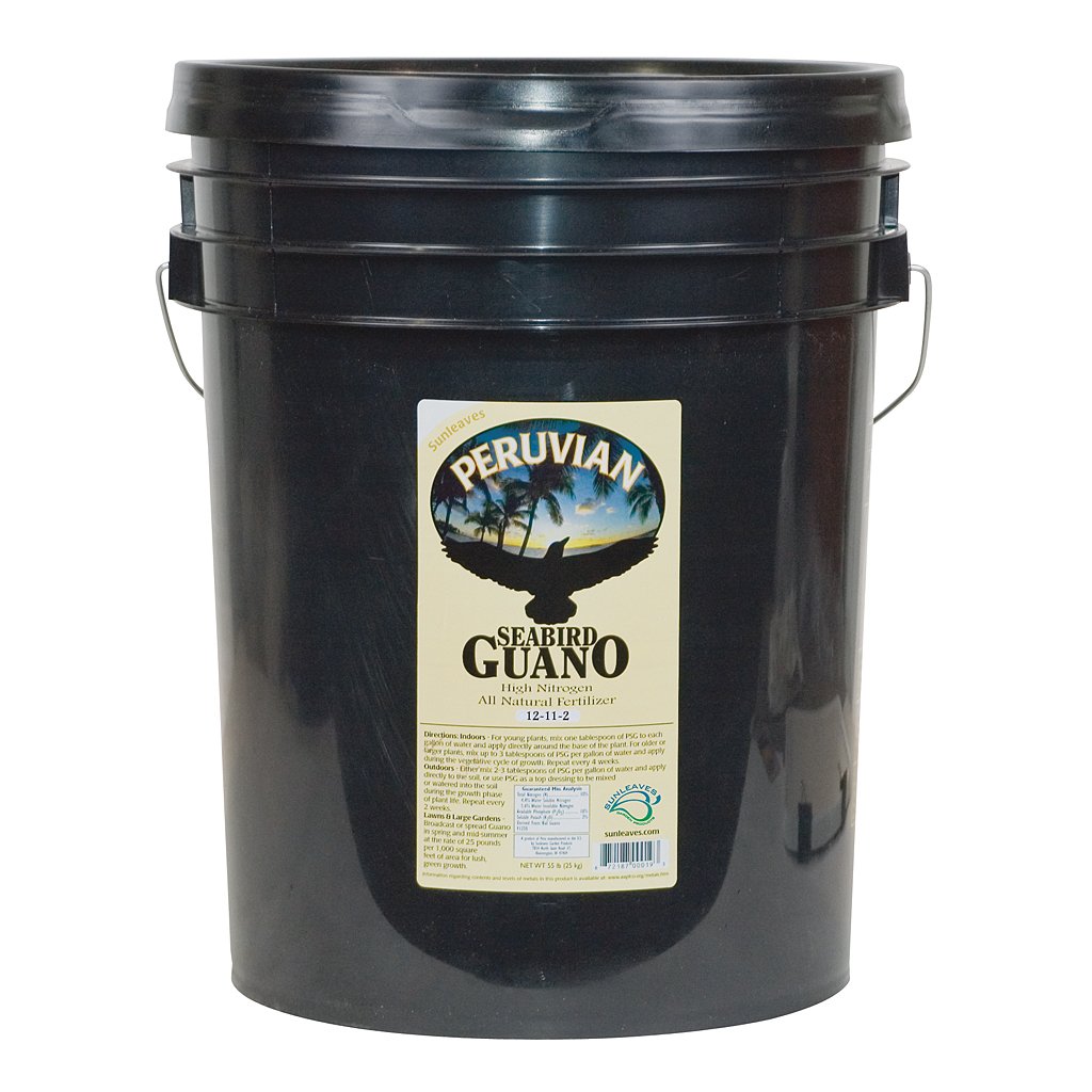 Sunleaves Peruvian Seabird Guano, 40 Pound