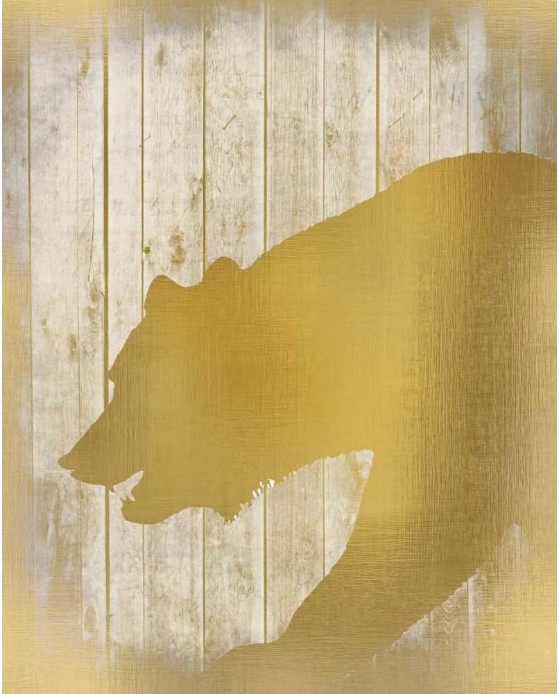 ArtDirect Golden Wildlife 1 Unframed Art Print Giclee Poster by Allen, Kimberly - Ready for Framing with Customization Sizes 8x10, 11x14, 16x20, 24x30, 36x45, and 48x60 Inches