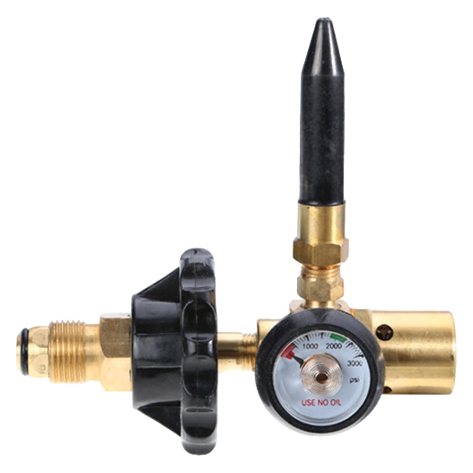 Régulateur de gonflage de ballon 0-3000PSI avec manomètre de précision