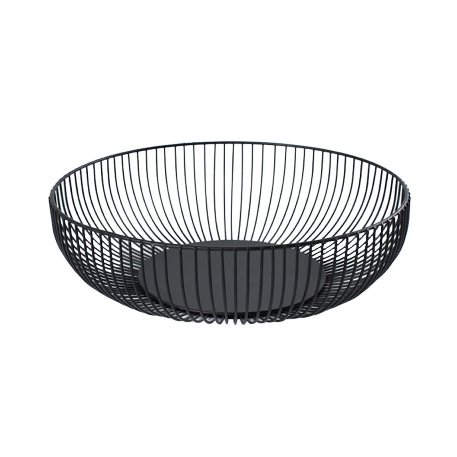 Cuenco de malla de alambre metálico para la encimera de la cocina y servir pan