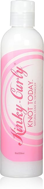 Kinky-Curly Natural Leave-In Detangler (Knot Today) 8 Ounces (236 Ml)
