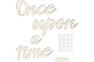 Once Upon a Time Sign: Enchanting Nursery Décor for Timeless Tales