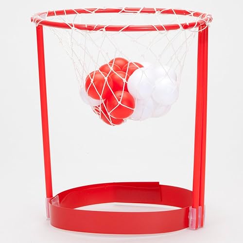 Miniatura 4 de Bits and Pieces - Hilarante cabeza de canasta - Aro de baloncesto portátil - Mini aro de baloncesto para el hogar u oficina