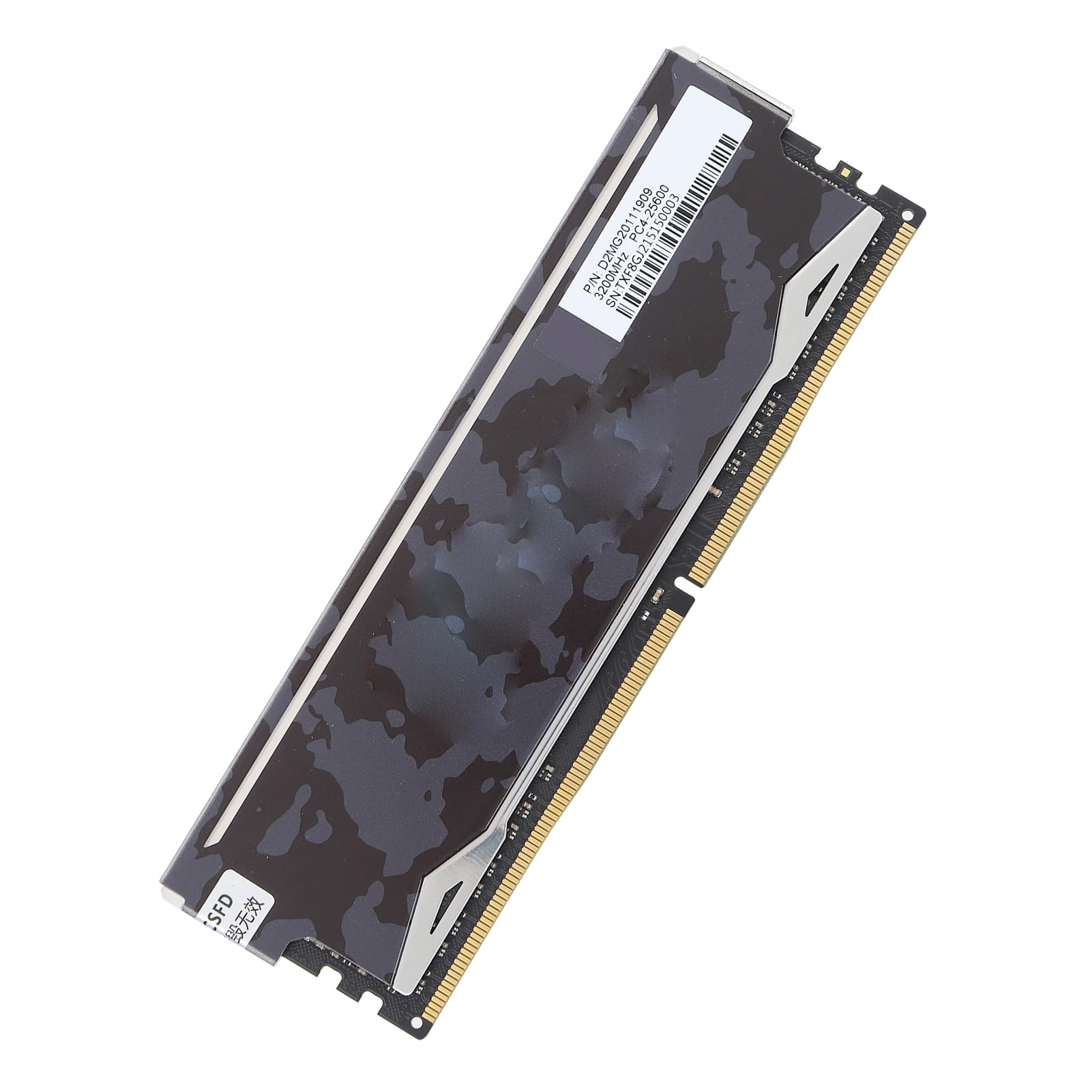 Pamięć RAM DDR4 16 GB o Wysokiej Wydajności do Komputerów Stacjonarnych do gier. Rozpraszanie Ciepła z Czystego Aluminium (16GB)