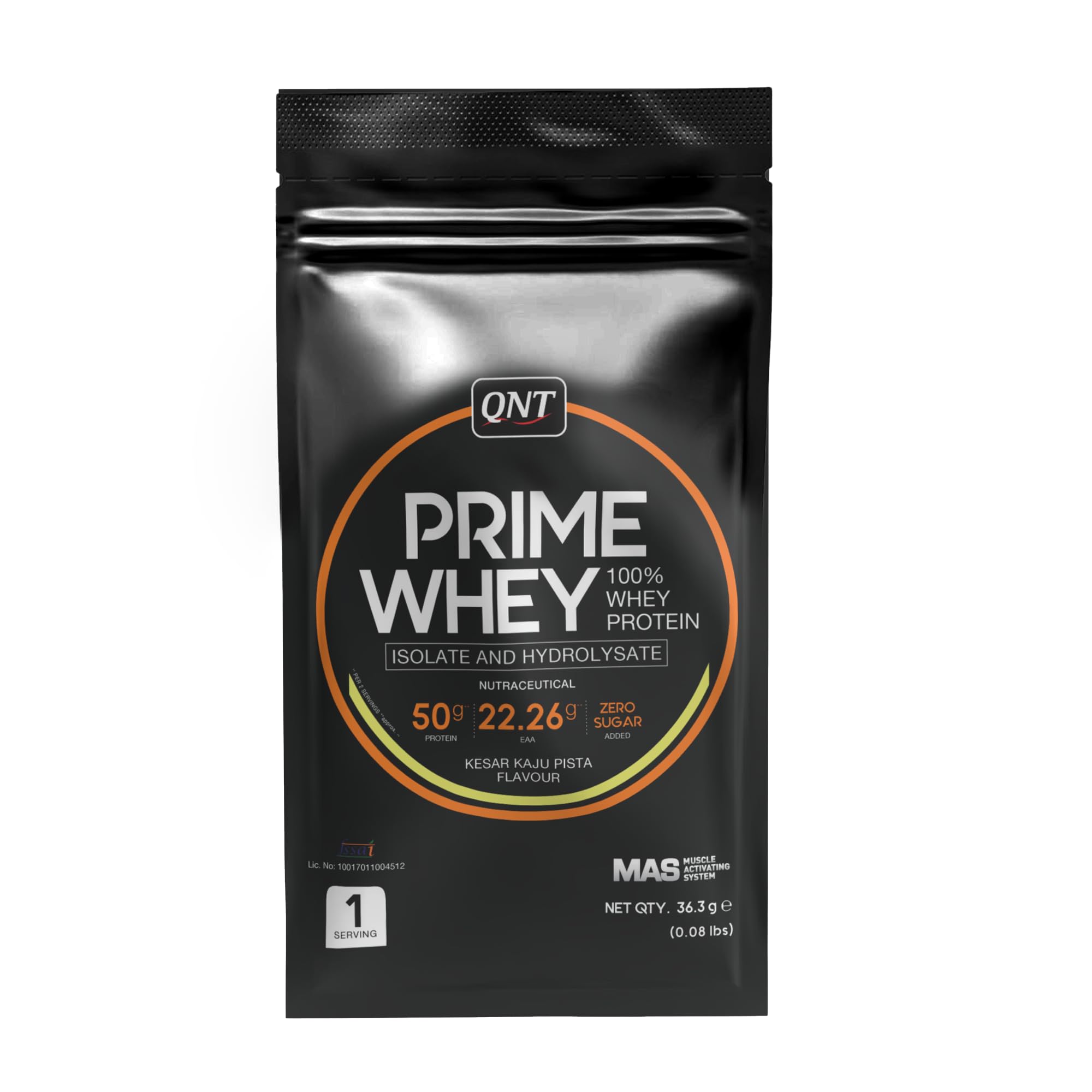 QNT Prime Whey Protein Powder – Hazelnut Coffee | 25g Protein Per Scoop | Whey Isolate, Concentrate & Hydrolysate Blend | 52 Servings | Muscle Growth, Recovery & Strength | 2kg — Amazon image 24