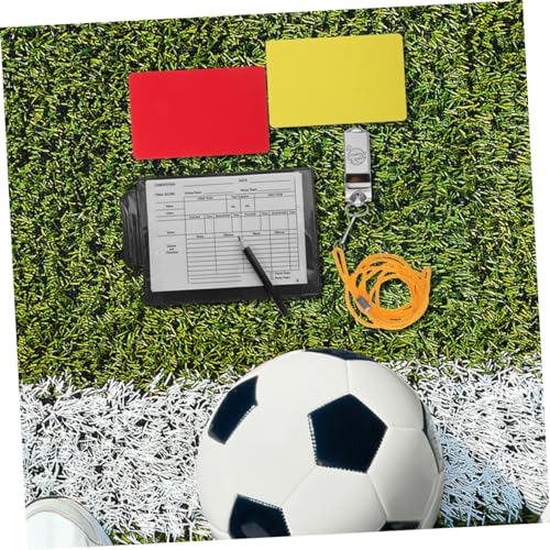 Kit Completo de Árbitro de Fútbol con Tarjetas y Silbato miniatura 5