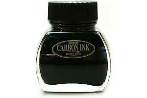Platinum Carbon Ink Bottle - Black, 60ml: Achieve Unparalleled Writing Excellence