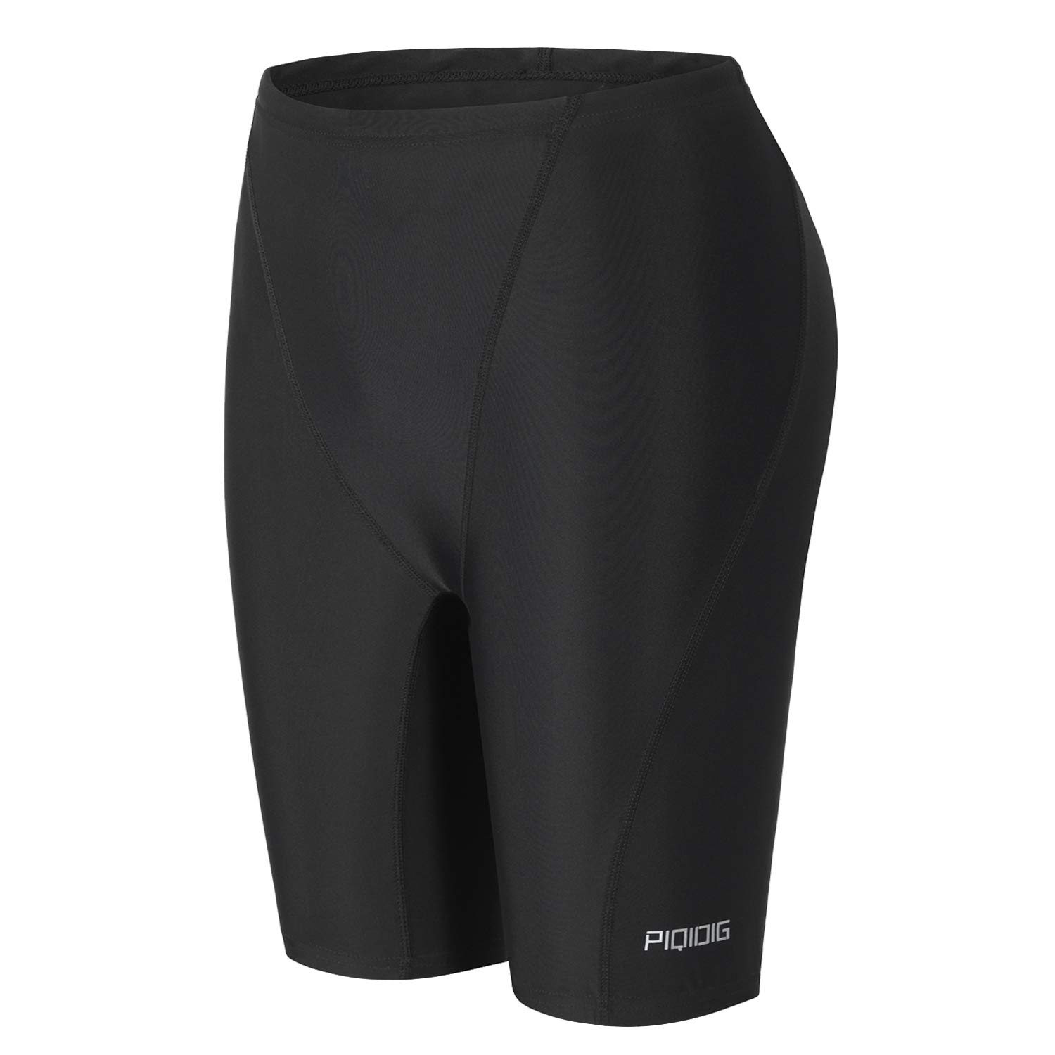 PIQIDIGYouth Boys Swim Jammers Solid Swimsuit Quick Dry Athletic Swimming Shorts UPF 50+ Sun Protection