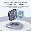 Rastreador FineTrack Air Tracker (solo iOS) 4 unidades, batería reemplazable de 2 años, Bluetooth compatible con Apple Find My, etiqueta inteligente para llaves, equipaje - [Certificado Apple Find My] Certificado ClimatePartner 7
