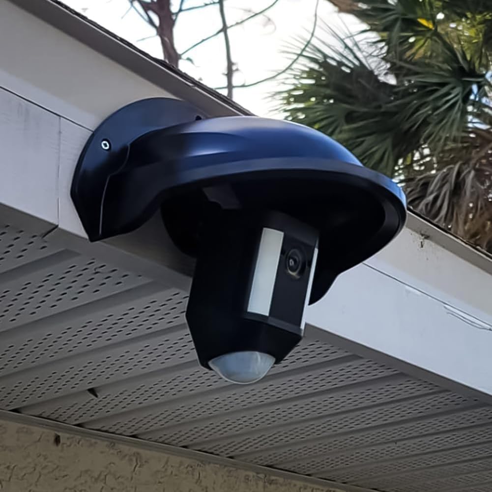 Housse de Protection Contre la Pluie pour Caméra de Surveillance, Pare-Soleil, Protection pour Caméra de Sécurité, Housse de Protection Contre la Pluie pour Caméra, 2 Pièces