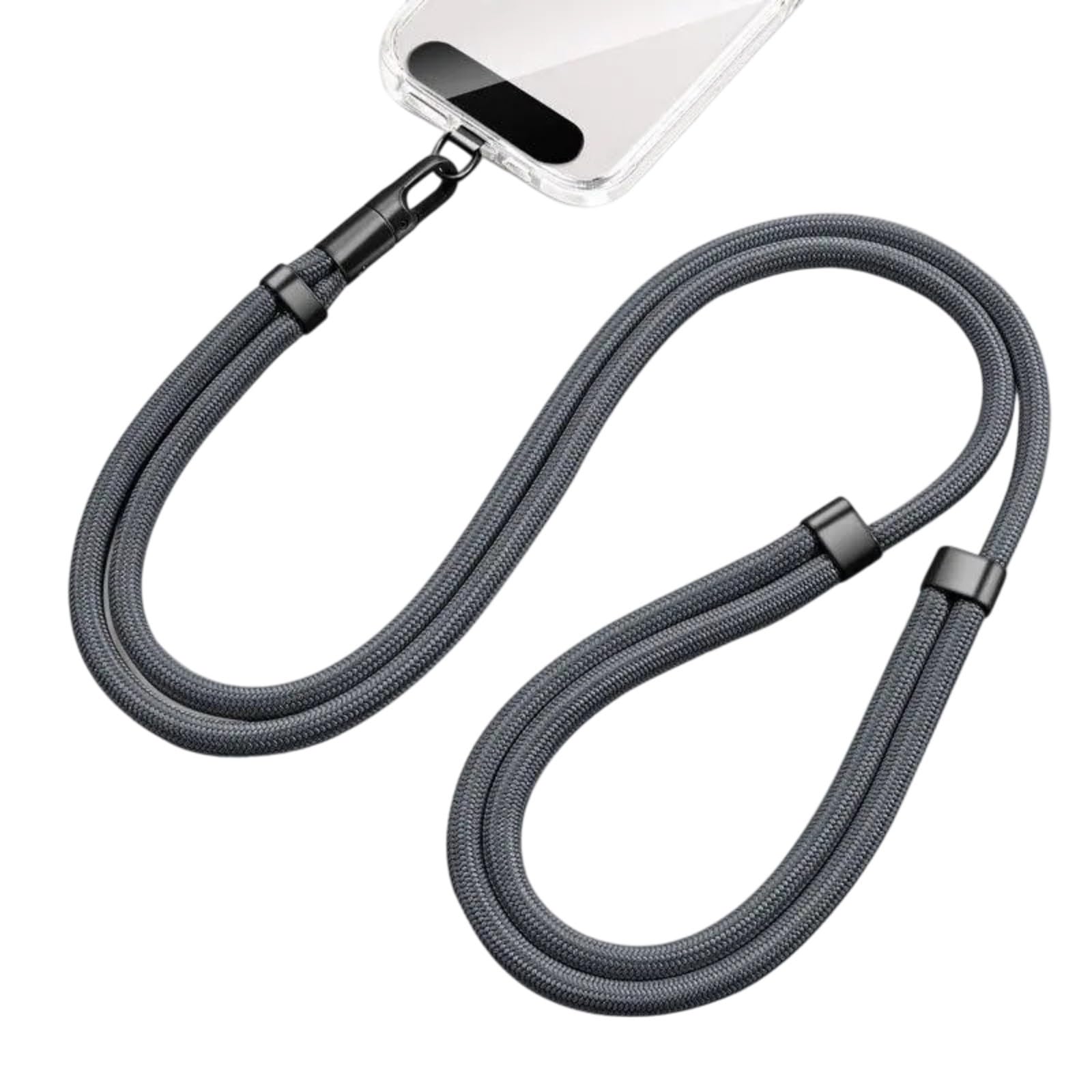 Msioytog Space Gray Upgrades Phone Strap Wear Resistant Designs Adjustable Phone Neck Easy Carry Cord For Secure Smartphone Carrying Adjustable Strap
