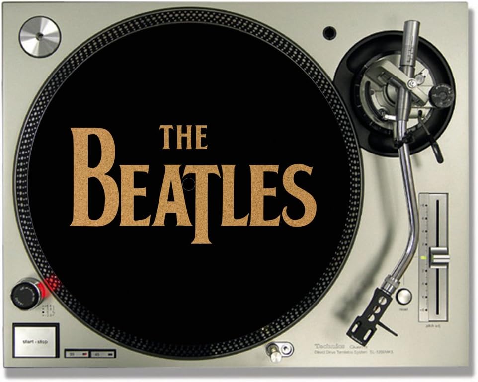 The Beatles CORK DJ SLIPMATS/Turntable SLIP MATS Vinyl Amazon.co.uk