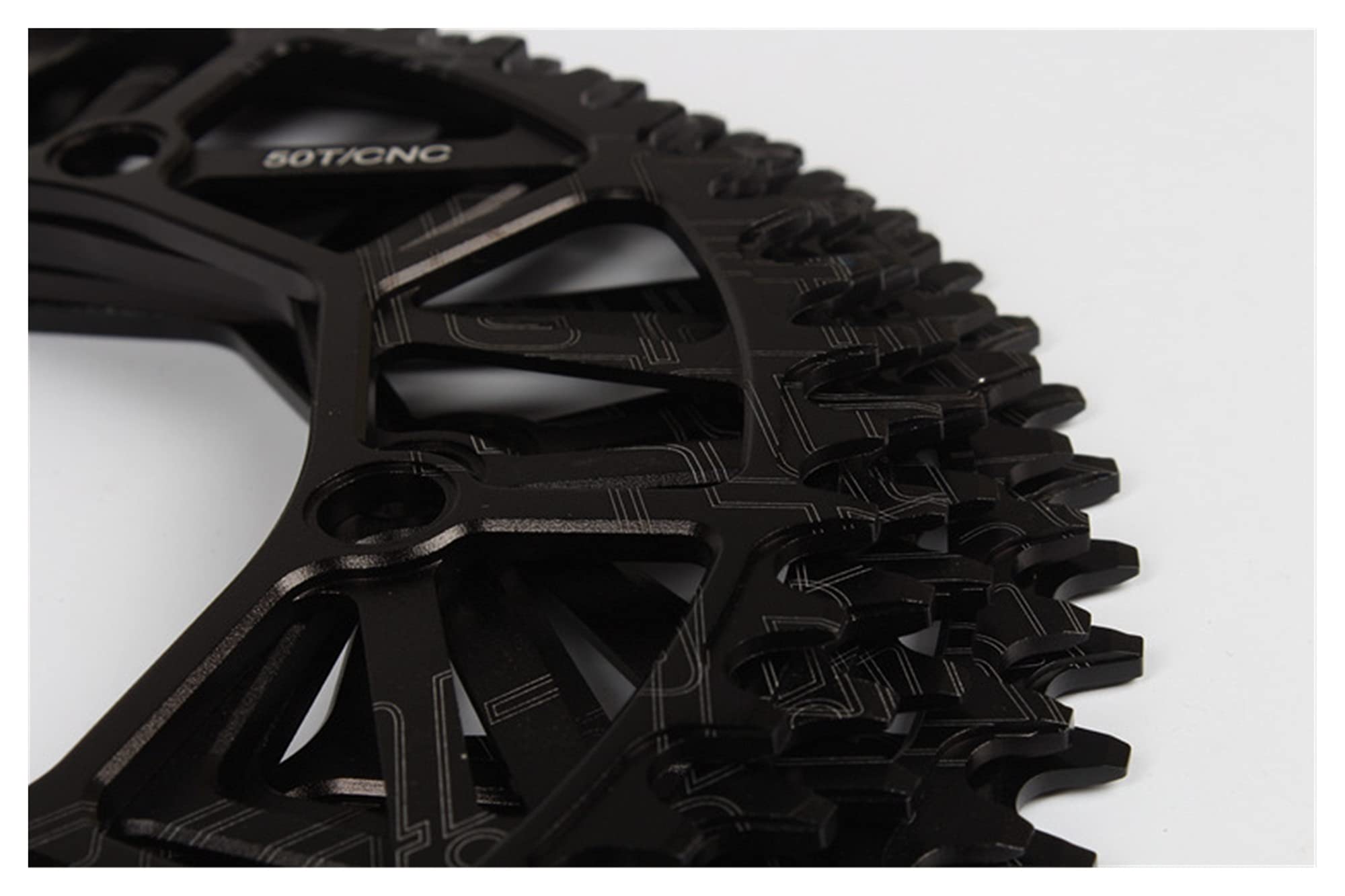 Corona per Bicicletta, Anello Catena pedivella, Ruota dentata a Disco Singolo in Lega CNC Cava 130BCD 9 10 11 velocità