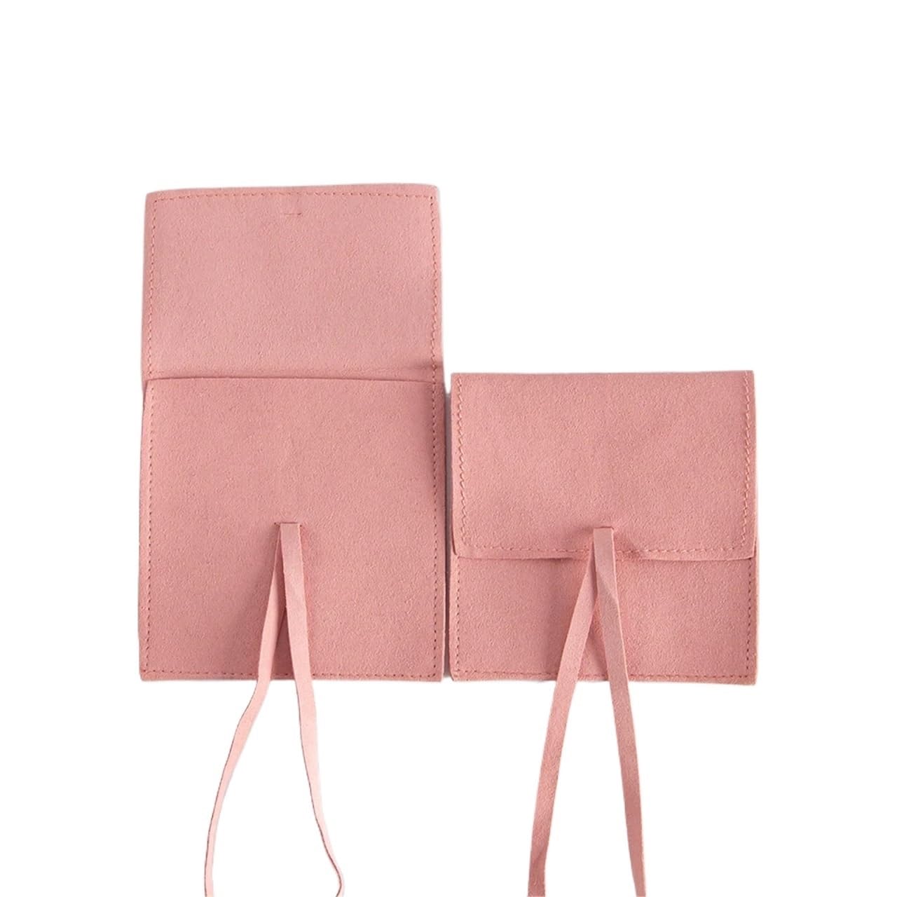 Bolsas de microfibra contra arañazos para embalaje de collares y pulseras